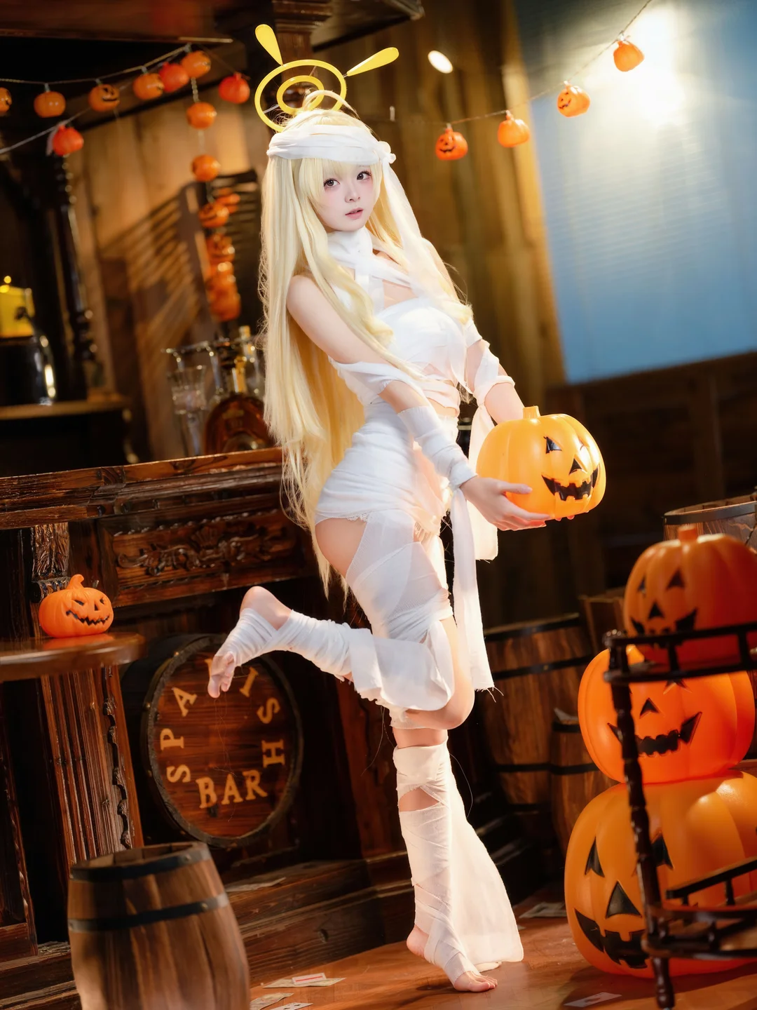 九柒喵 - No.040 好美+妃咲万圣节 [51P-453MB] tg@simisebaisi 【丝足阁】034.webp